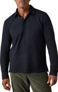 Faherty Field Long Sleeve Knit Polo