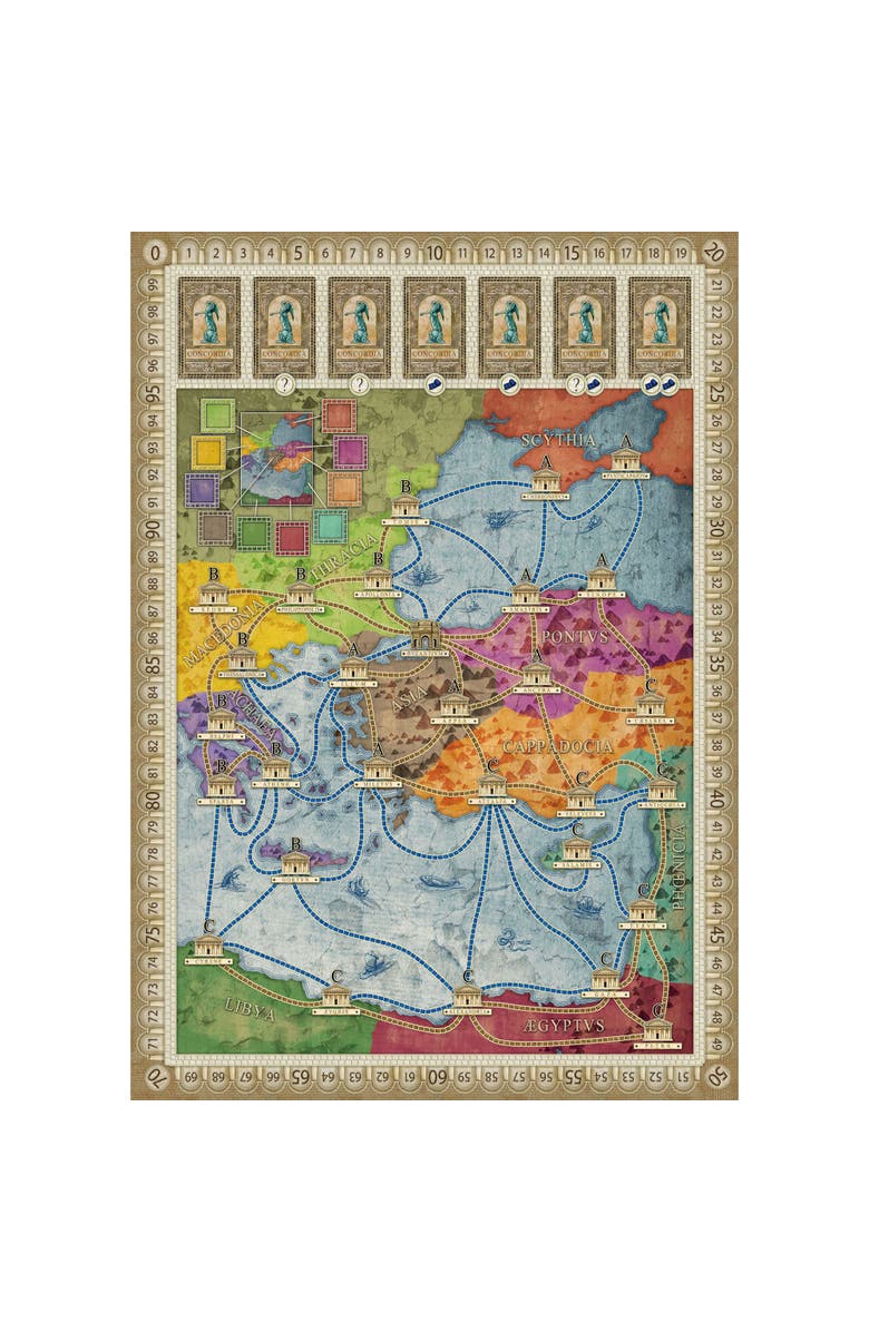 Rio Grande Games Concordia Salsa Board Game Expansion, Alternate, color, Multicolored