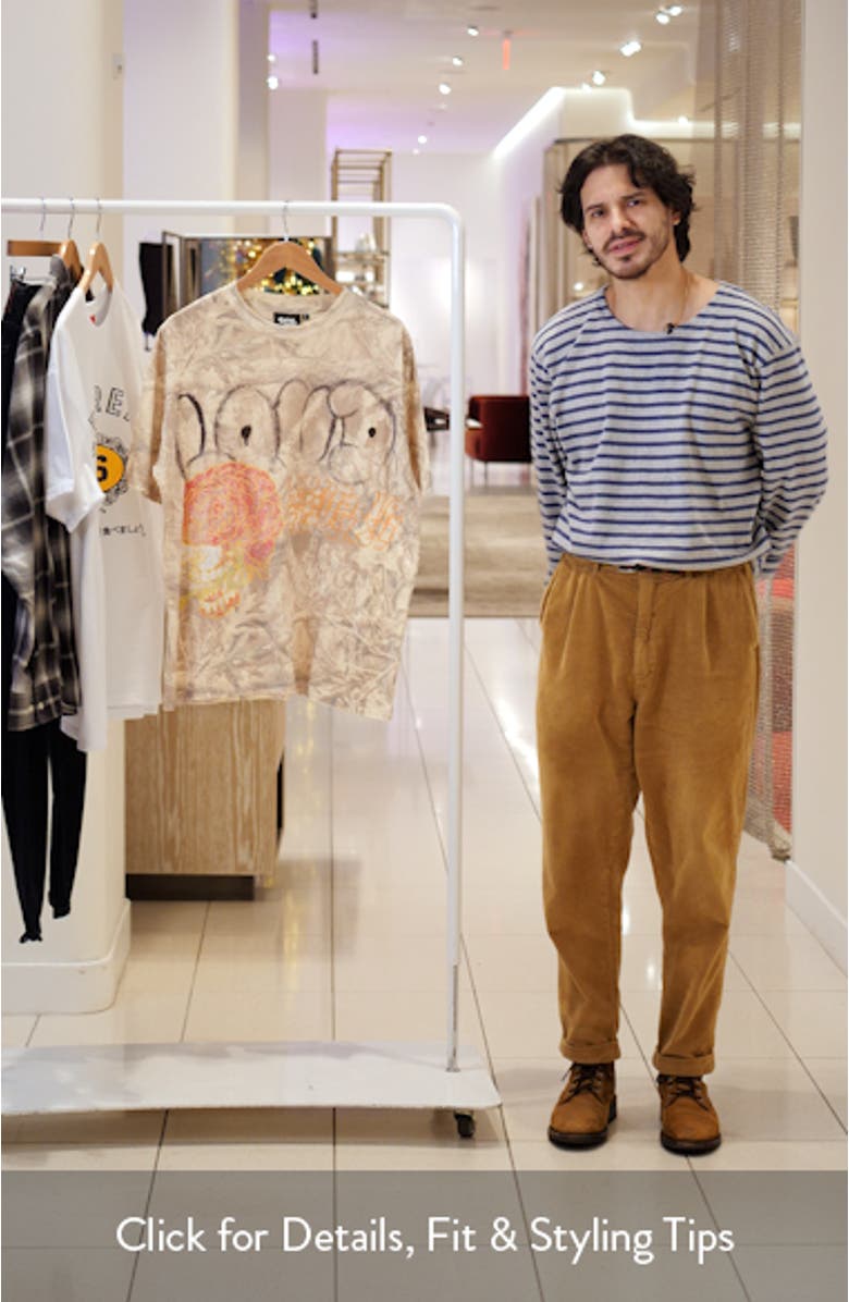 Sketch Camo Graphic T-Shirt, sales video thumbnail