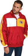Tommy Hilfiger Men's Tommy Hilfiger Red Kansas City Chiefs Gael Lightweight Half-Zip Hoodie Jacket