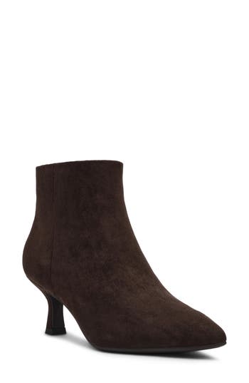 Anne Klein Francesca Kitten Heel Bootie In Multi