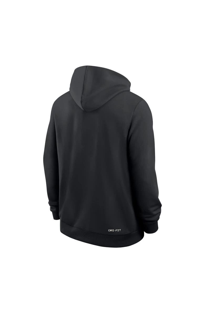 Nike Men's Nike Black Florida A&M Rattlers 2025 Sideline Standard Issue Dri-FIT Hoodie, Alternate, color, Black