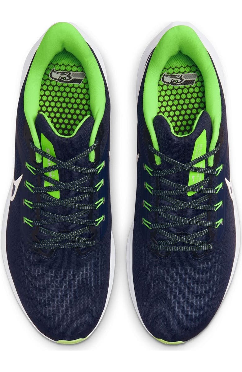 Nike Unisex Nike College Navy Seattle Seahawks Zoom Pegasus 39 Running Shoe, Alternate, color,