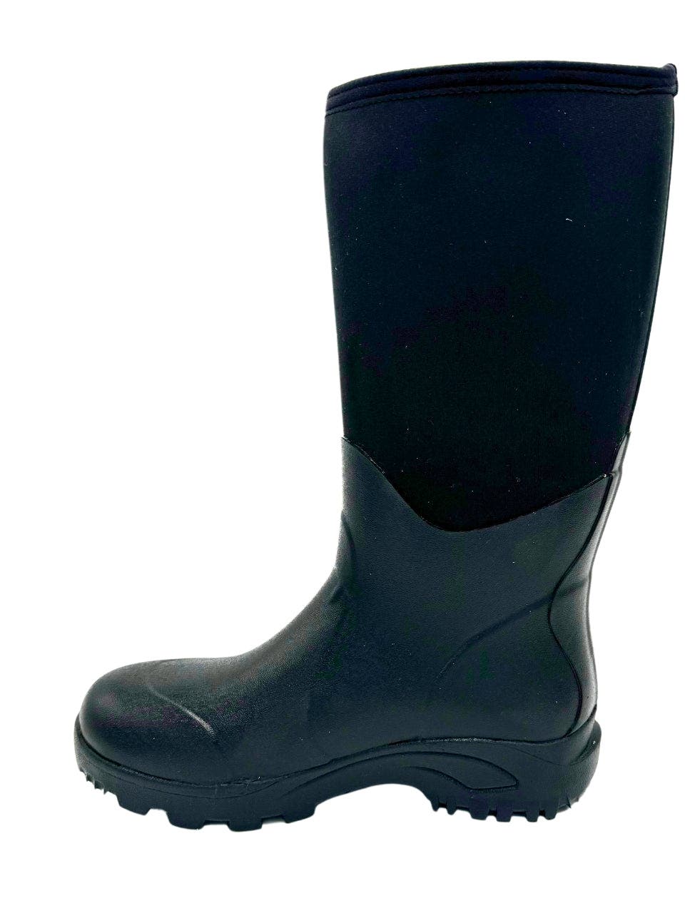 Tecs 16" Cement Rubber Soft Toe Boot, Alternate, color, Black