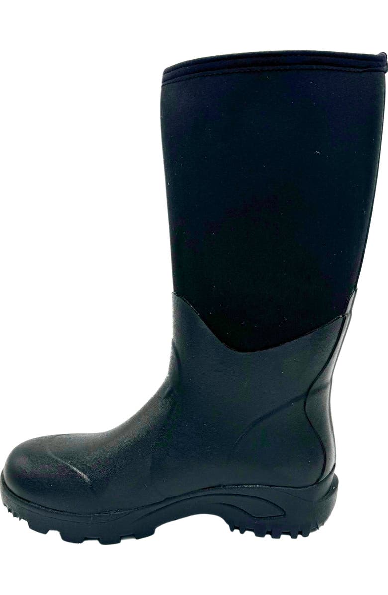Tecs 16" Cement Rubber Soft Toe Boot, Alternate, color, Black