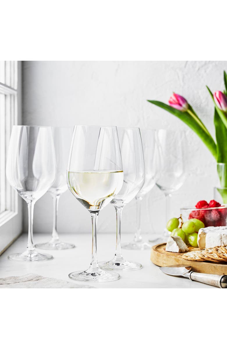 ZWILLING Predicat Burgundy White Glass 6-Piece Set, Alternate, color,