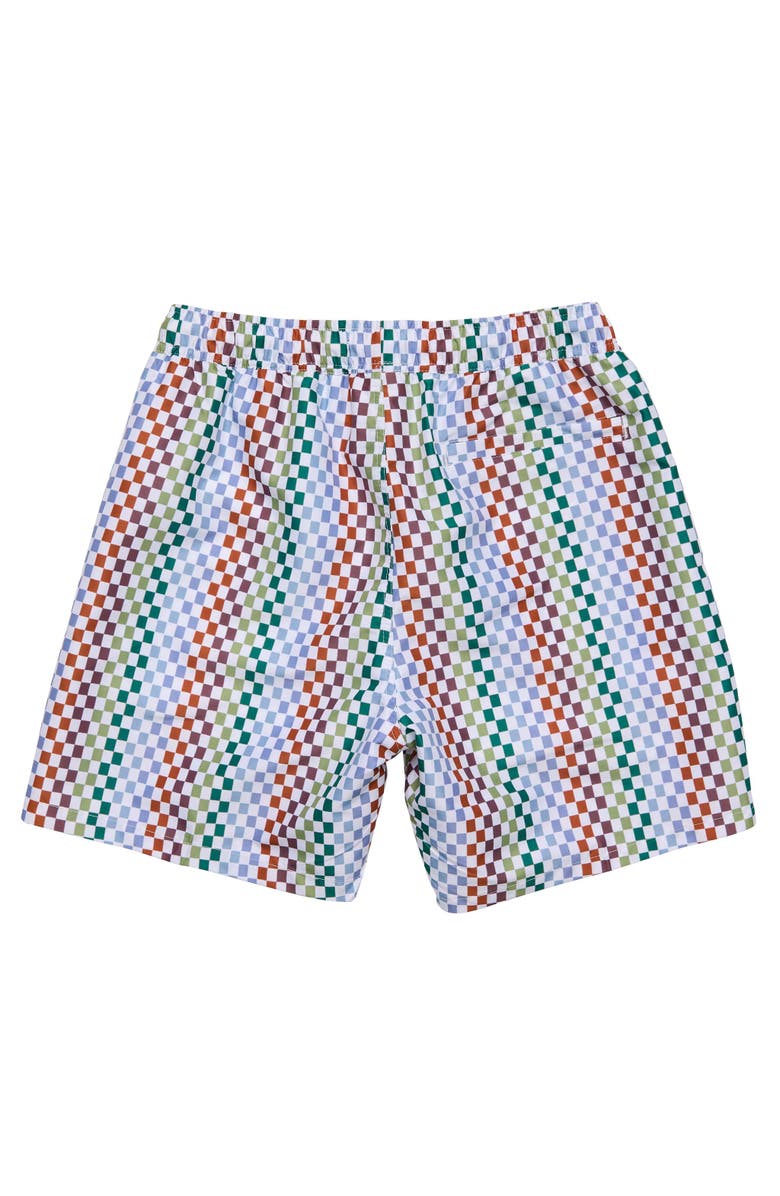 Snapper Rock 4 Way Stretch Swim Short, Alternate, color, Block Party