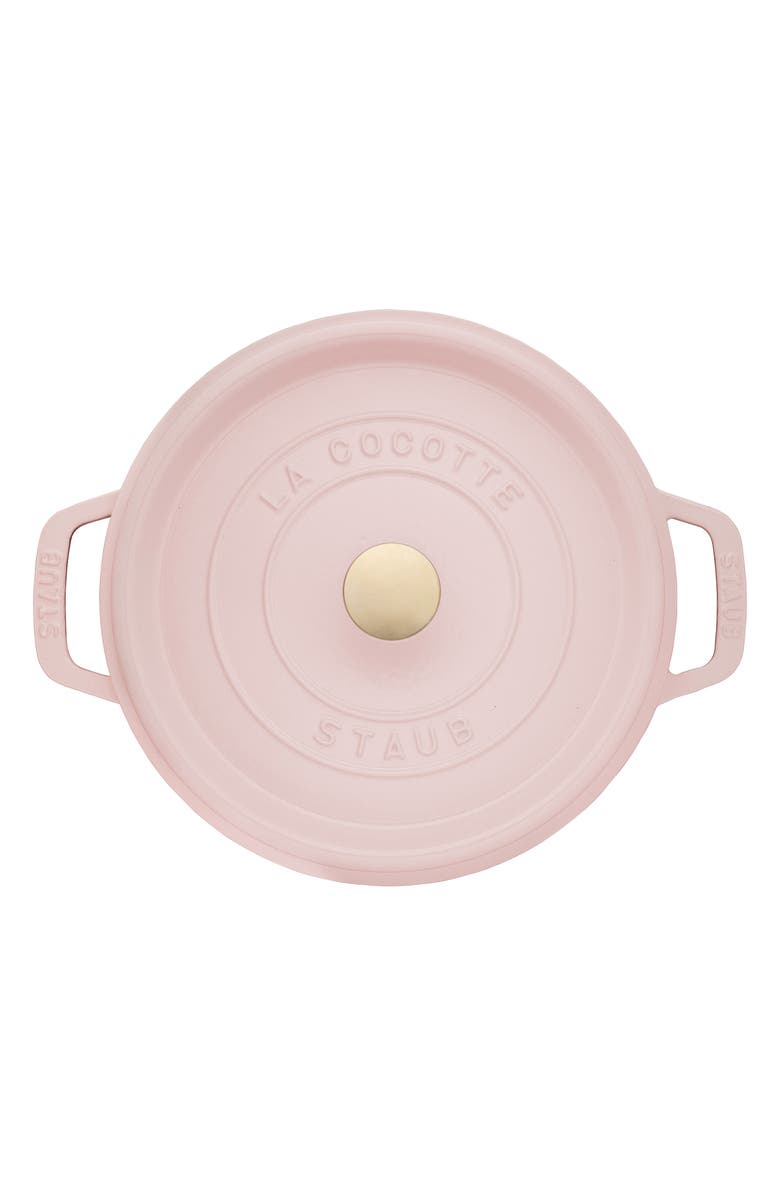 Staub 4-Quart Enameled Cast Iron Dutch Oven, Alternate, color, Peony Pink