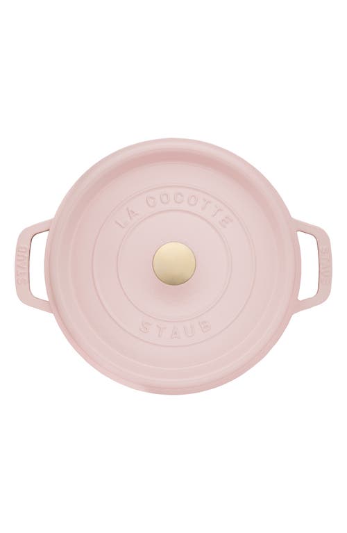Staub 4-quart Enameled Cast Iron Dutch Oven In Pink