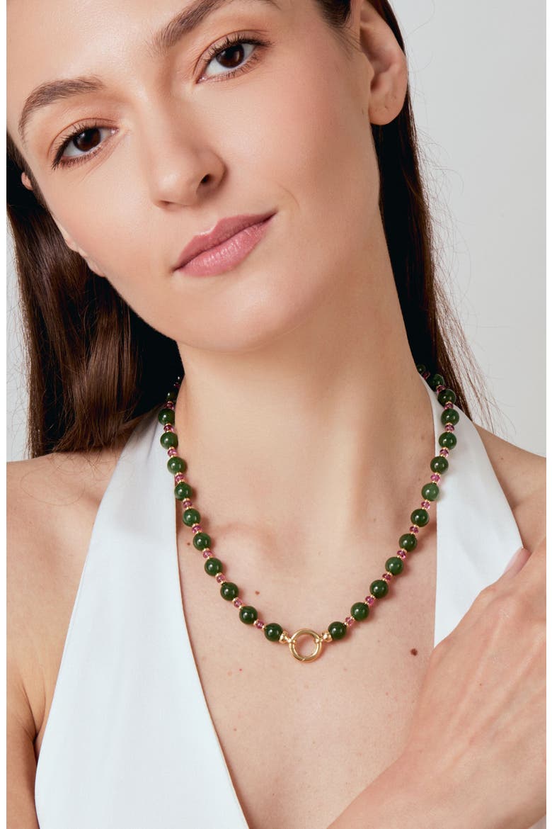 Jade & Tourmaline Story Strand, Alternate, color, Jade Tourmaline