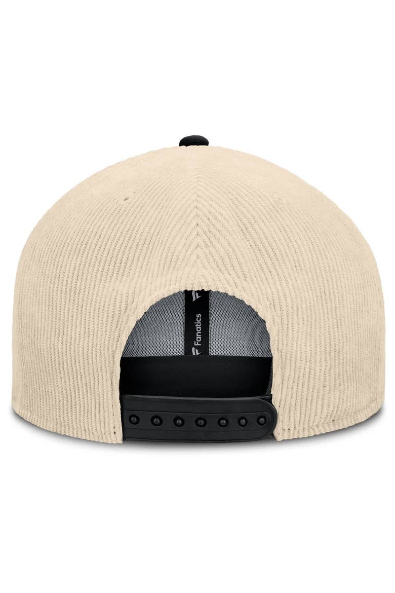 Men's Fanatics Cream Inter Miami CF Tempo Corduroy Snapback Hat, Alternate, color, Cream