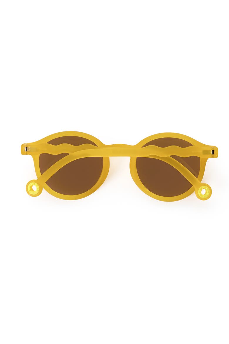 Toddler Oval Sunglasses, Alternate, color, Citrus Yellow