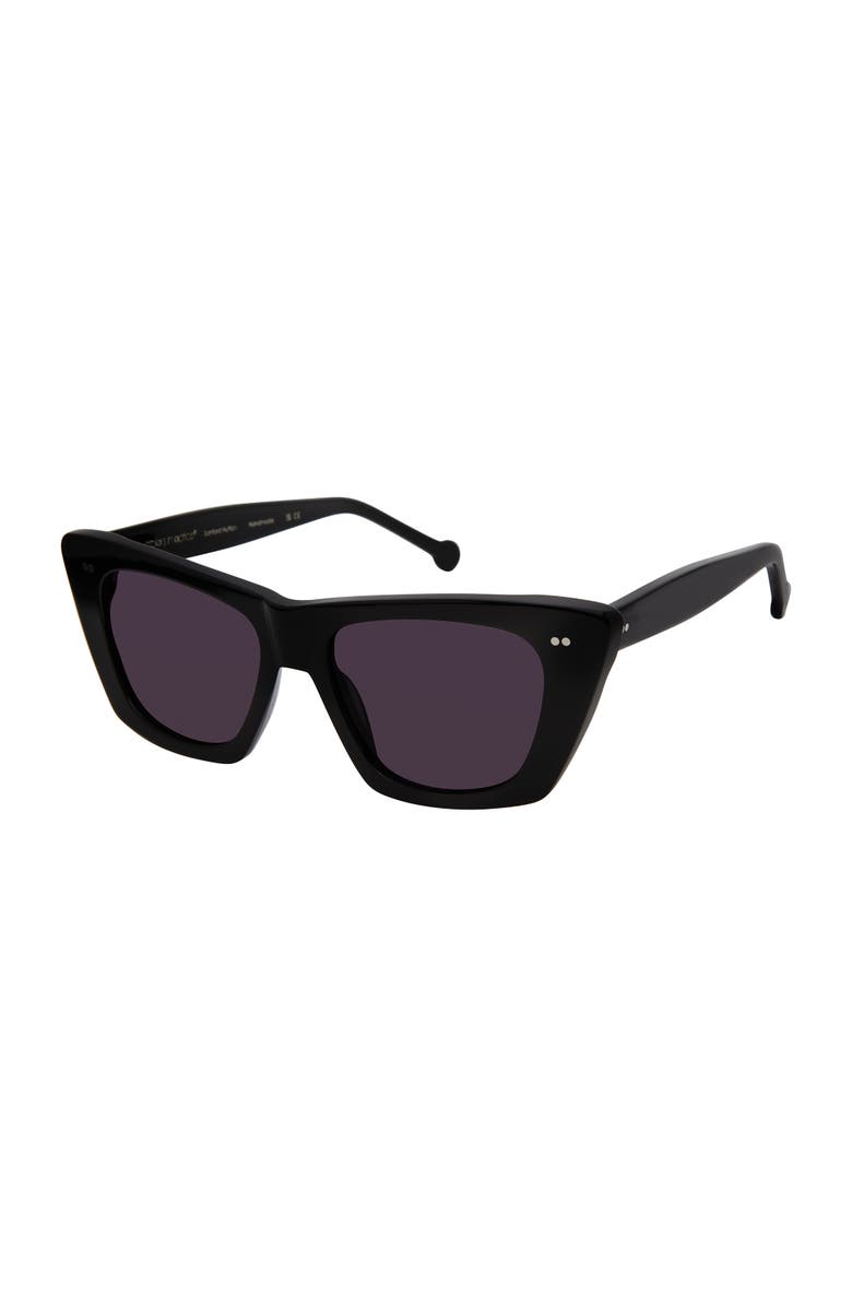 Colors In Optics Magnifique Sunglasses, Main, color, Black Out