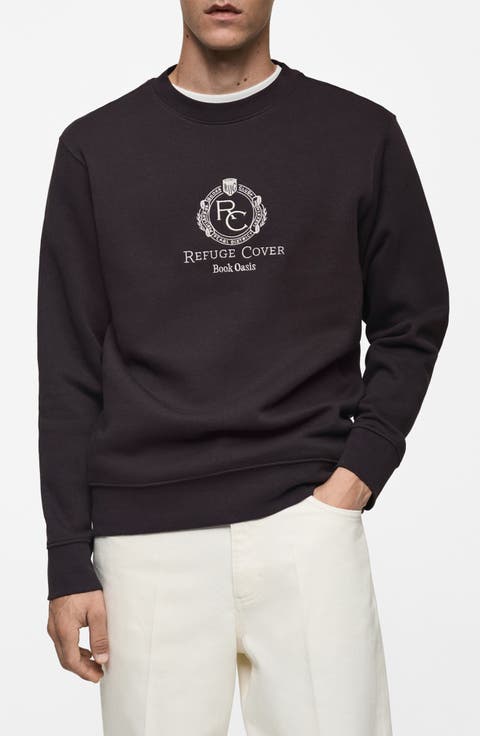 Book Club Embroidered Sweatshirt