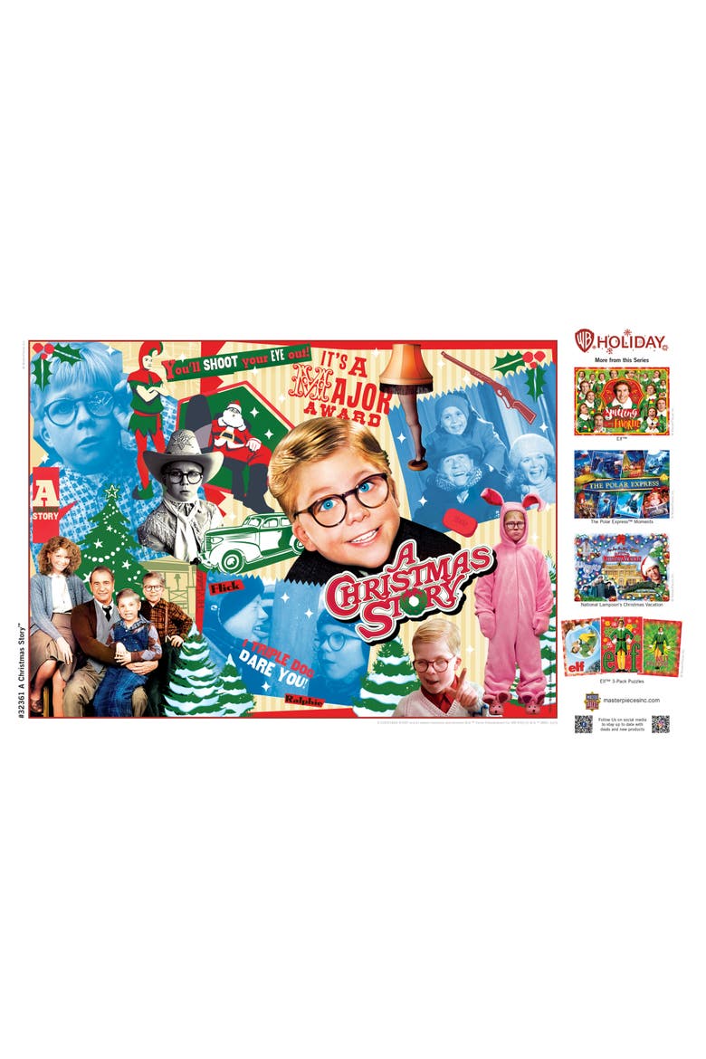 A Christmas Story 500pc Jigsaw Puzzle, Alternate, color, Multicolor