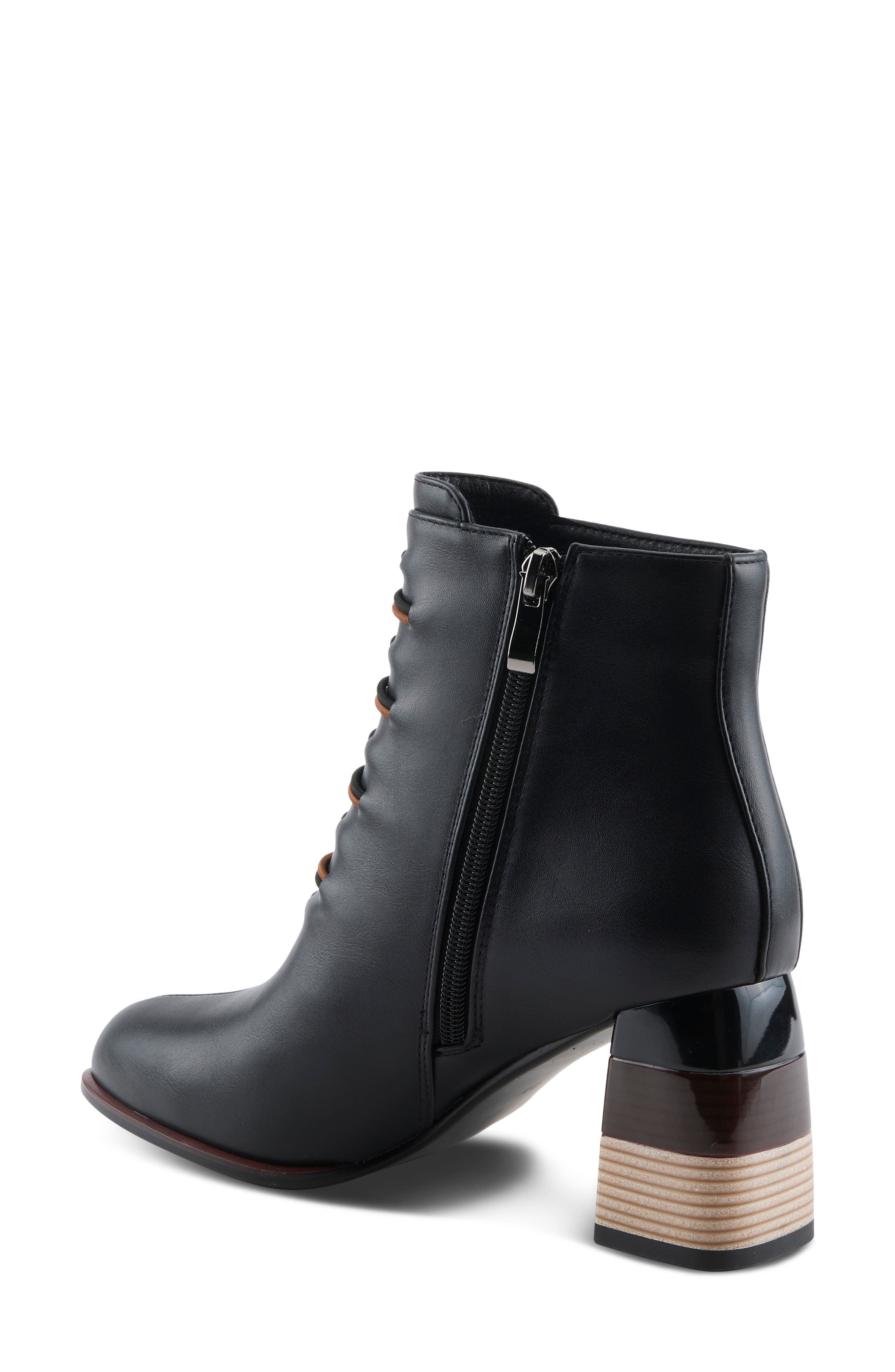 AZURA BY SPRING STEP Zontal Faux Leather Bootie (Women) | Nordstrom