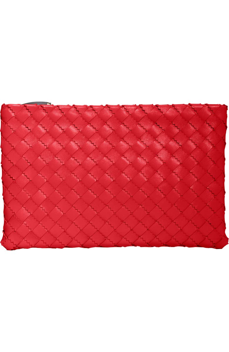 Bottega Veneta Intrecciato Leather Pouch, Main, color,