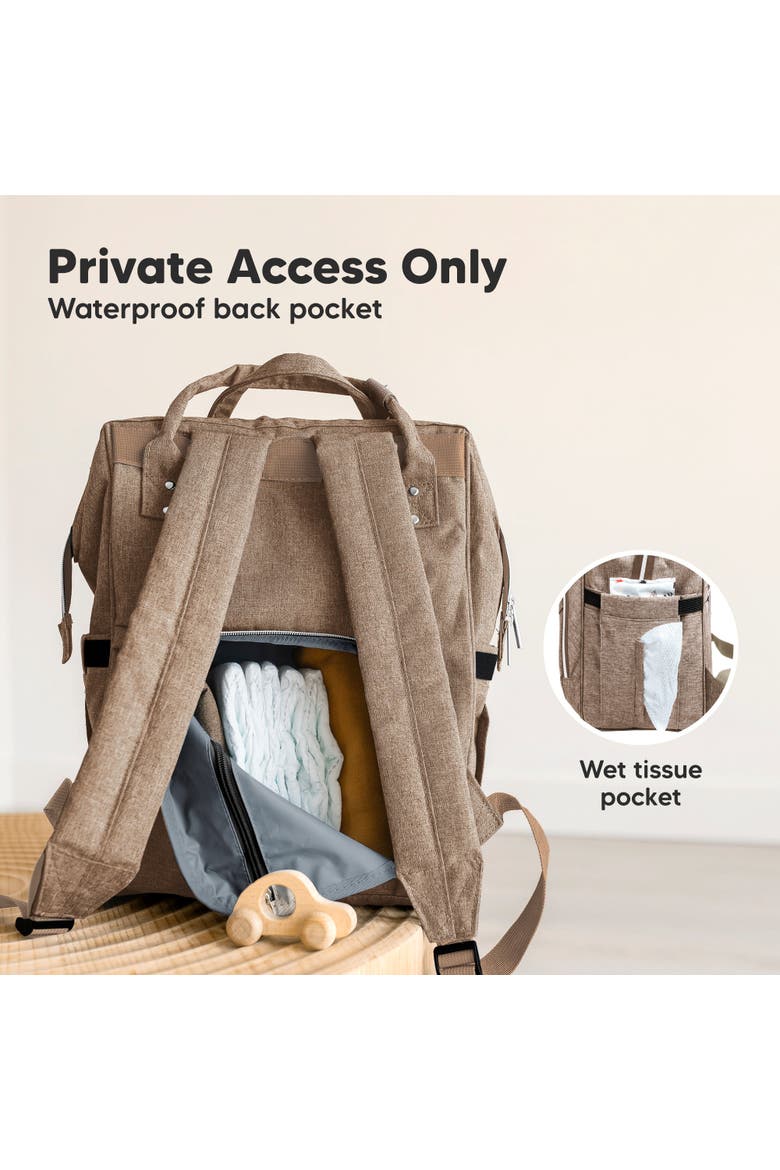 Original Diaper Bag, Alternate, color, Coffee Brown