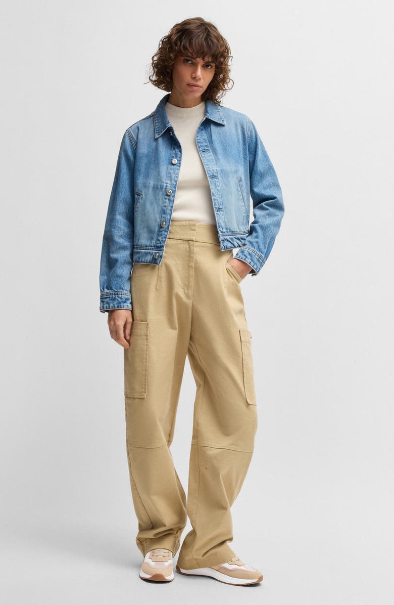 BOSS Skylar Sneaker, Alternate, color, Medium Beige