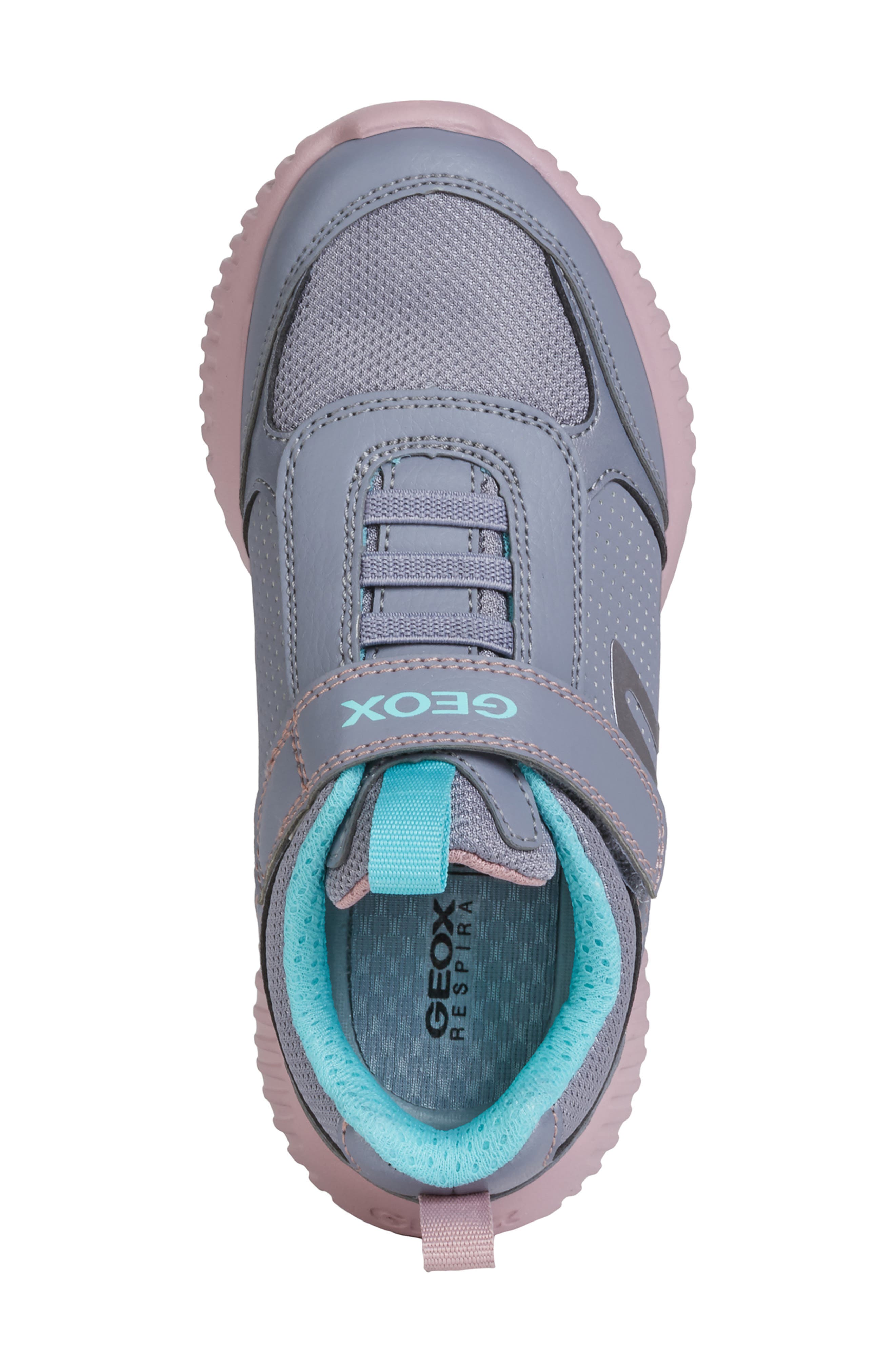 Geox Waviness 11 Sneaker, Alternate, color, Grey/ Rose