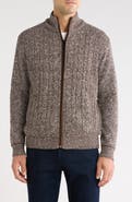 TOM BAINE Full Zip Sweater