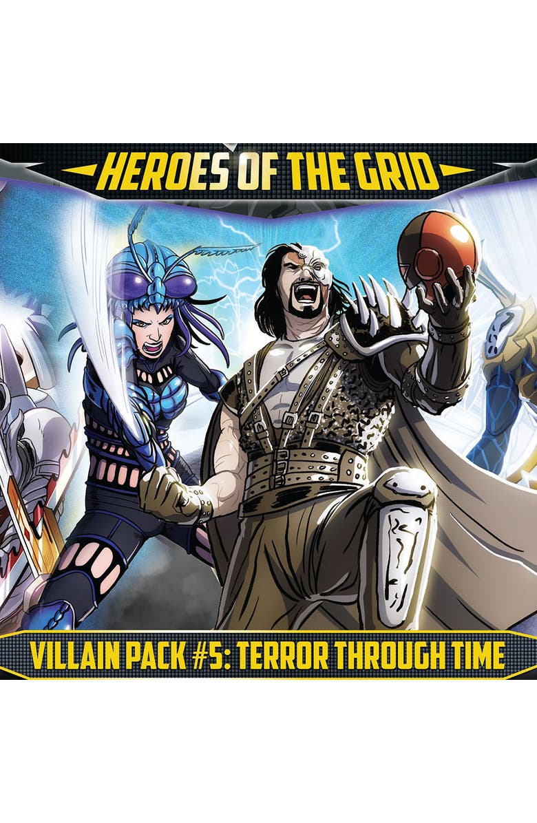 Renegade Game Studios Power Rangers Heroes of The Grid Villain Pack #5, Ages 14+, Alternate, color, Multicolored