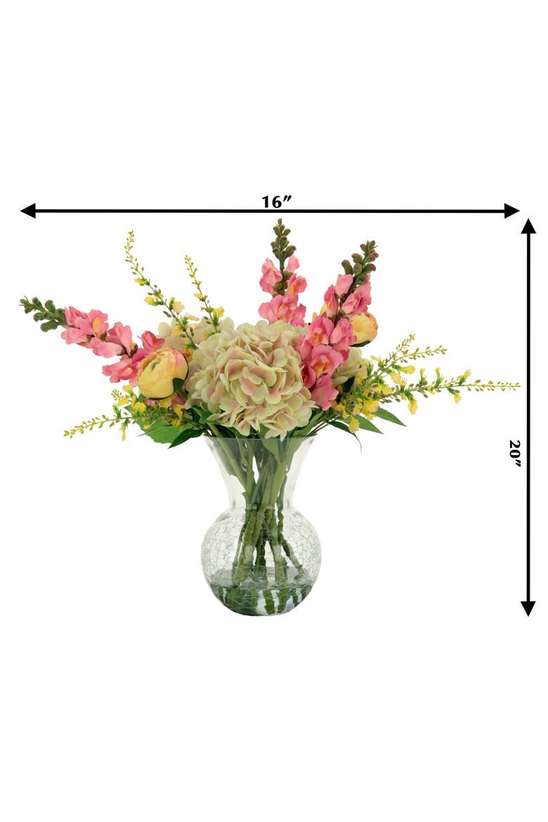 Garden Flower Vase - 20 Inches, Alternate, color, Pink