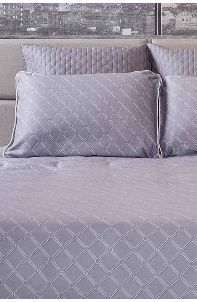 BedVoyage Luxury 100% Viscose Cooling Duvet Cover with Shams, 3pc Set, Alternate, color,