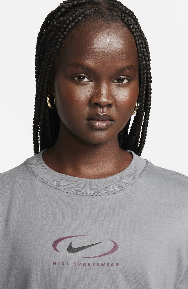 Nike Sportswear Logo Cotton Graphic T-Shirt, Alternate, color, 