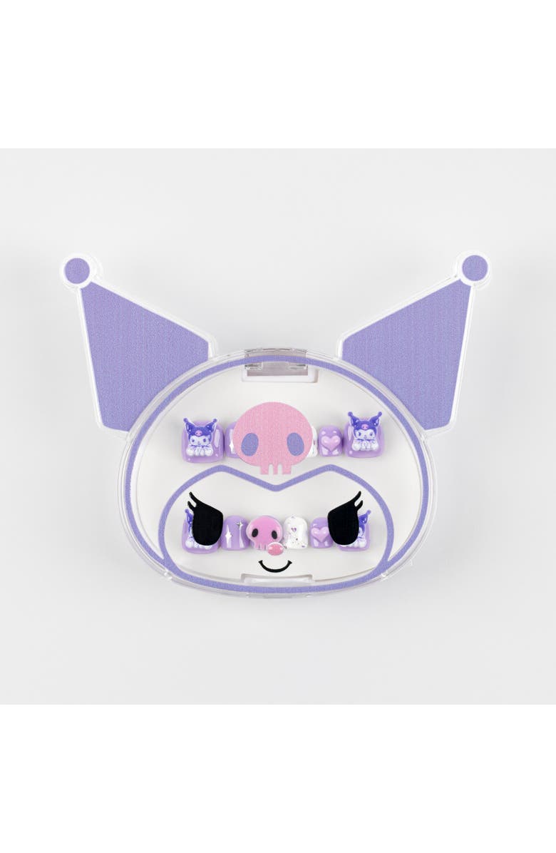 3H Nails Kuromi Kids Luxury Handmade Press-On Nails - 24-Piece Kit, Main, color, Kuromi