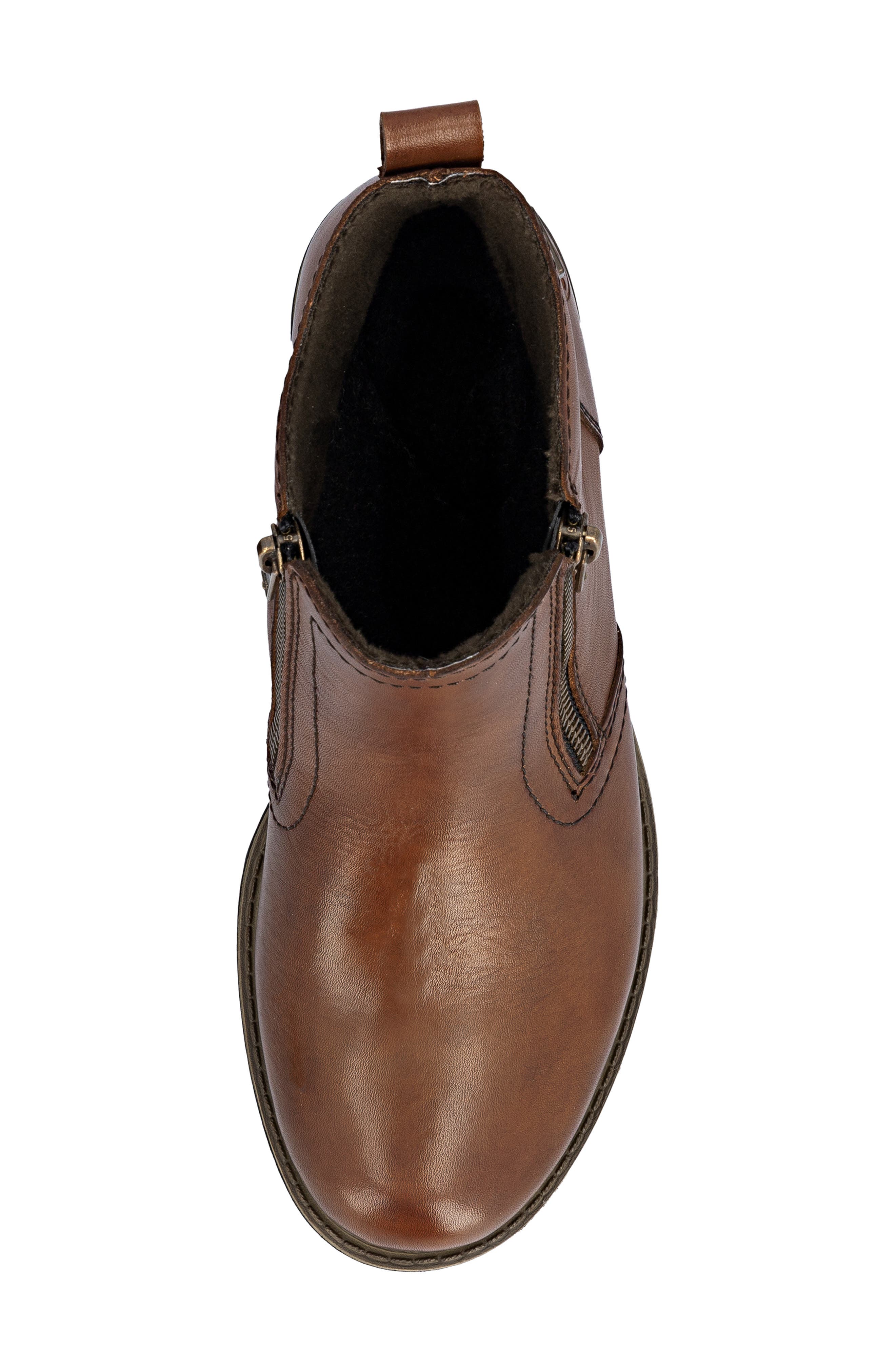 Ornella 50 Bootie, Alternate, color, CHESTNUT/ CHESTNUT