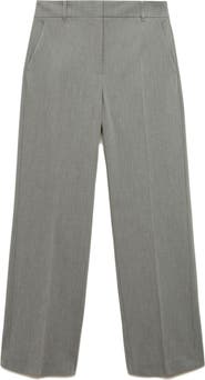 MANGO Straight Leg Pants