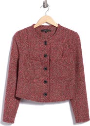 Amanda & Chelsea Bouclè Tweed Jacket