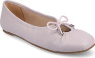 Journee Collection Callee Keyhole Square Toe Flat