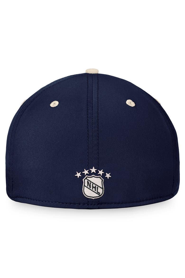 Men's Fanatics Branded Navy/Khaki Pittsburgh Penguins True Classics Retro Flex Hat, Alternate, color, Navy