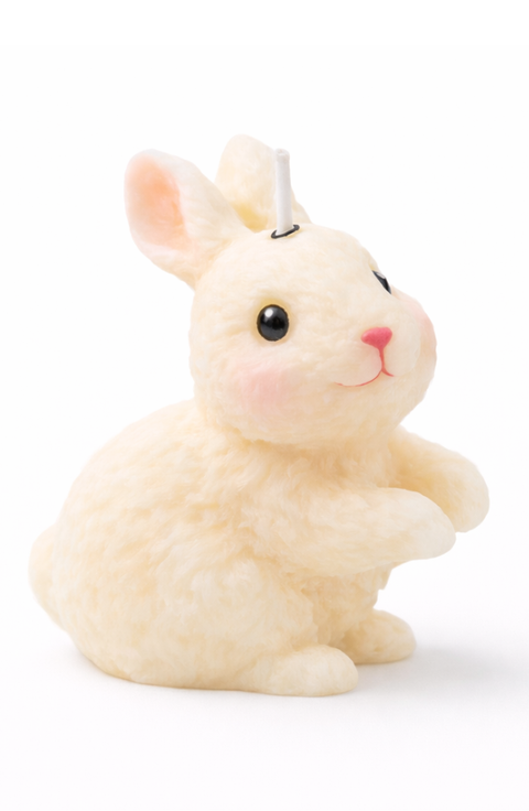 Blushing Bunny Candle
