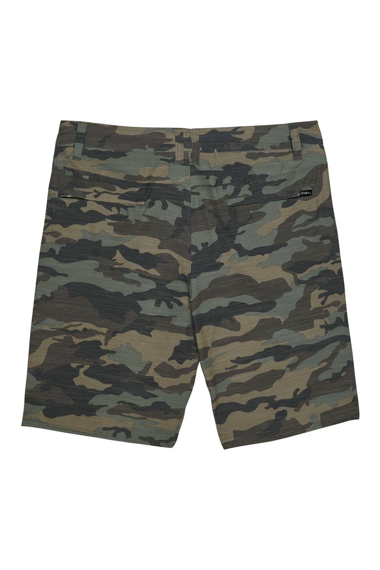 Kids' Locked Slub Hybrid Shorts, Alternate, color, CAMO