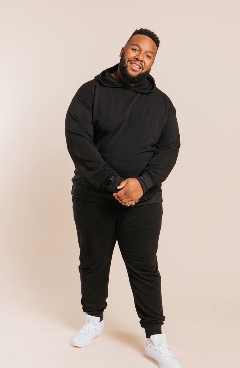 Ocio Men's SoftCore Classic Hoodie, Alternate, color, Black