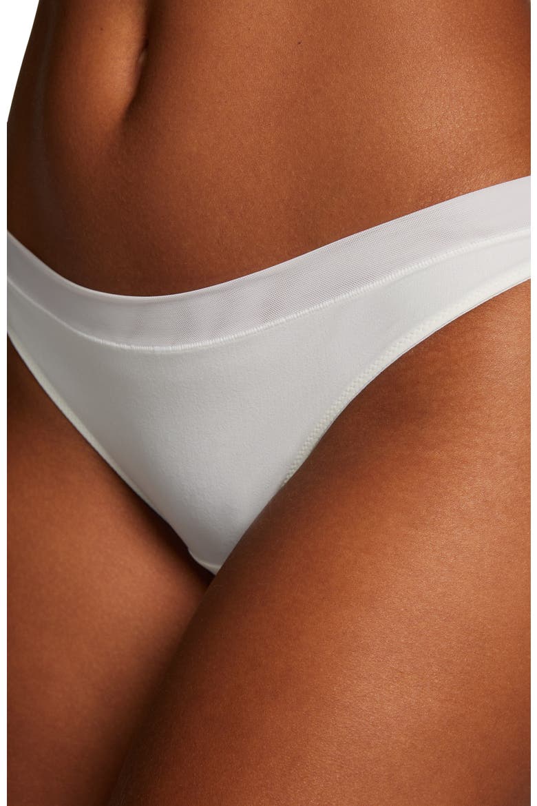 Mesh Thong, Alternate, color, Snow White