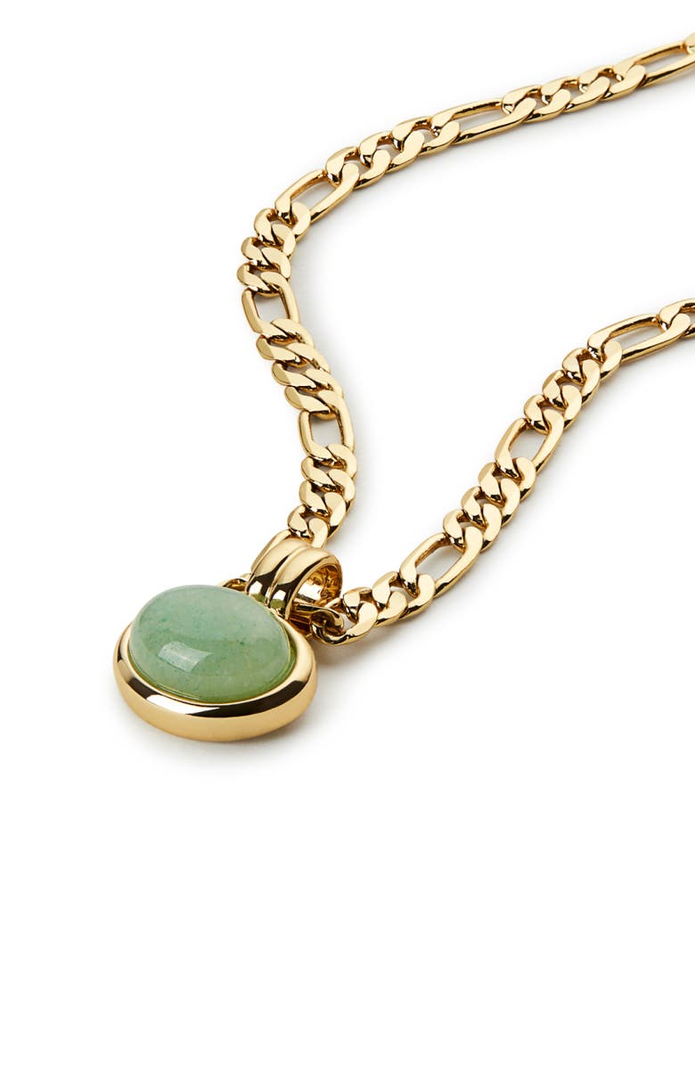 Ana Luisa Gemstone Necklace - Meesh, Alternate, color, Gold