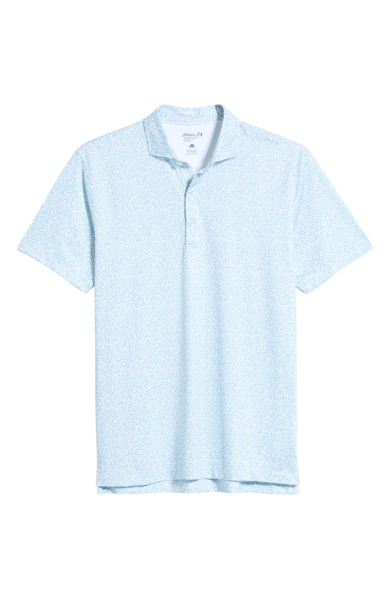 johnnie-O Watercolors Floral Performance Jersey Polo, Alternate, color,