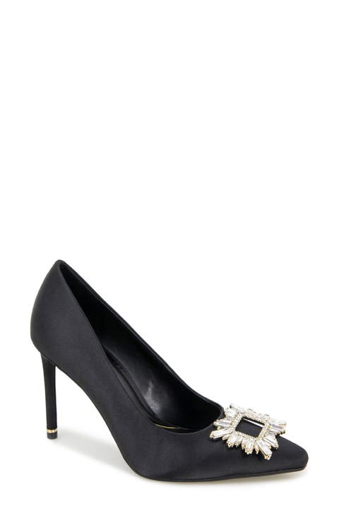 Quinnly Jewel Pointed Toe Pump (Women)