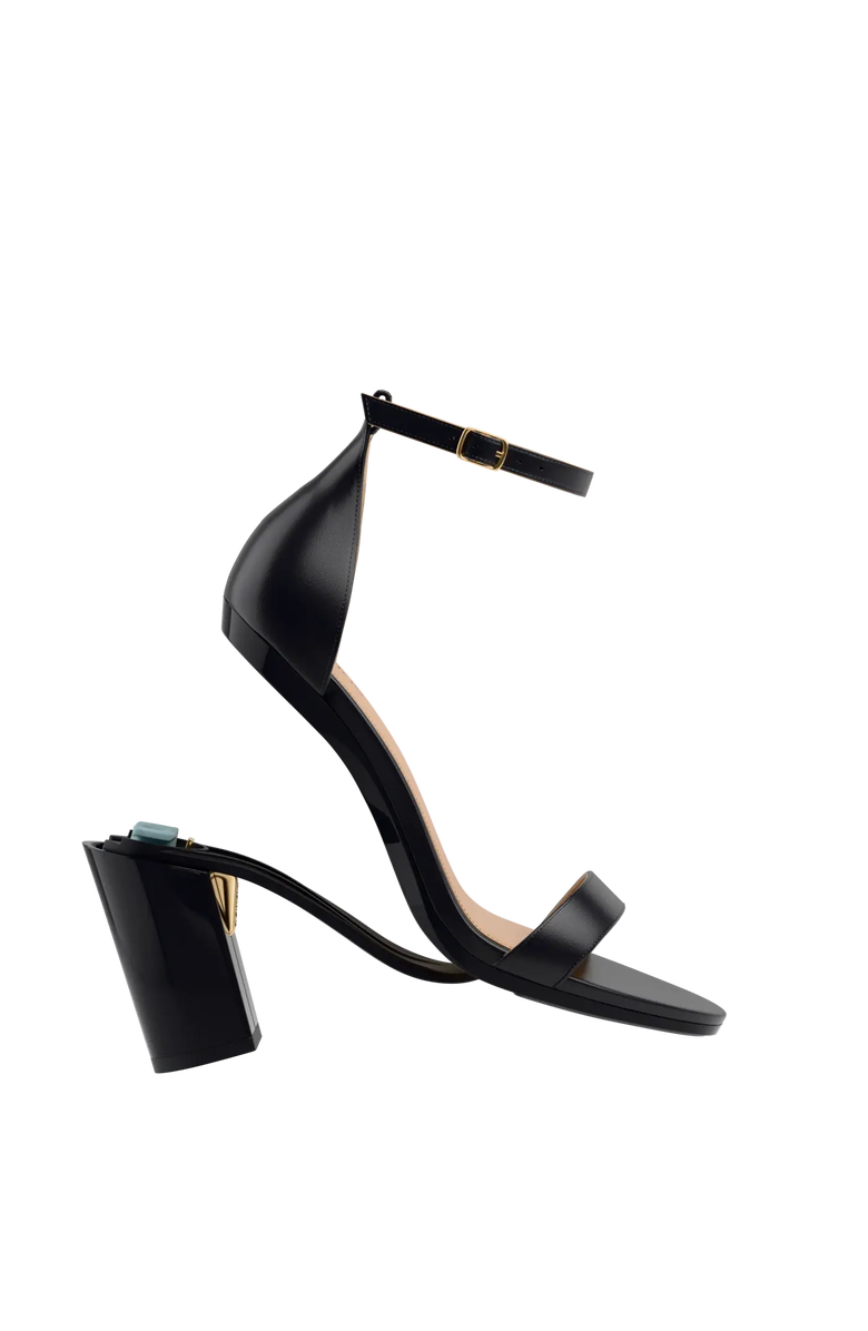 Pashion Footwear The Pashionista 4" Block Convertible Heel, Alternate, color, Coal Leather