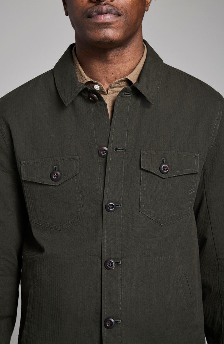 Billy Reid Woodsman Cotton Jacket, Alternate, color, Peat