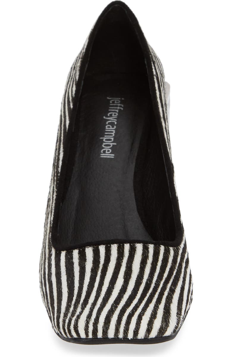 Jeffrey Campbell Graff Clear Heel Pump, Alternate, color,