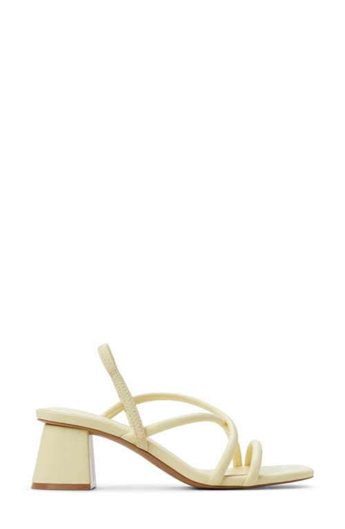 Call It Spring Kiira Slingback Sandal In Light Yellow