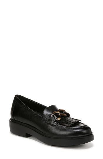 Naturalizer Paris Kiltie Chain Loafers In Black