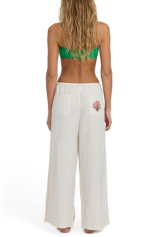 Billabong Wave Haze Cover-up Pants In White