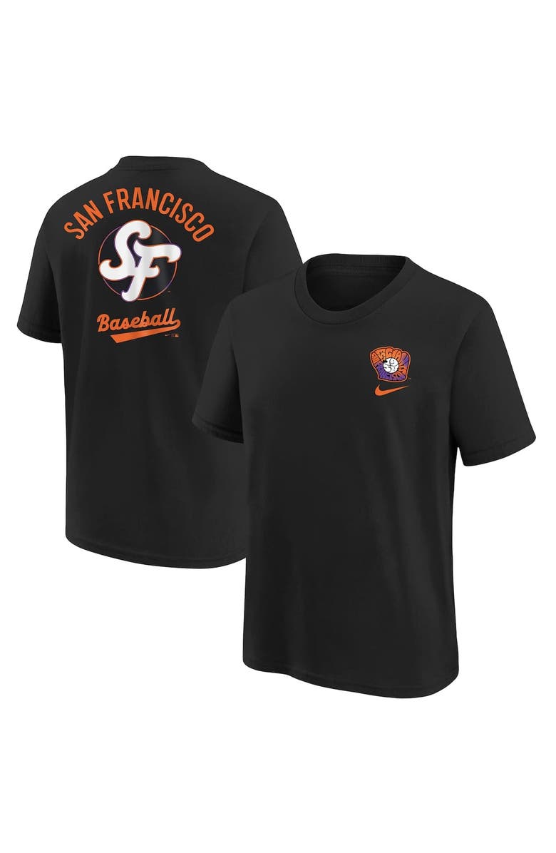 Nike Youth Nike Black San Francisco Giants 2025 City Connect T-Shirt, Main, color,