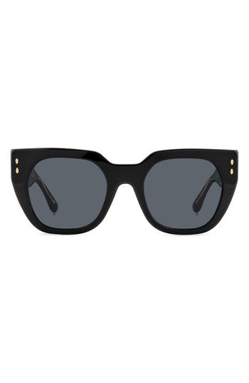 Isabel Marant 53mm Square Sunglasses In Black